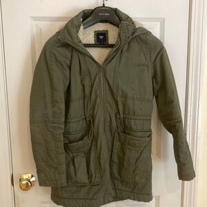 Gap army winter coat